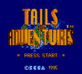 Tails Adventures Title Screen